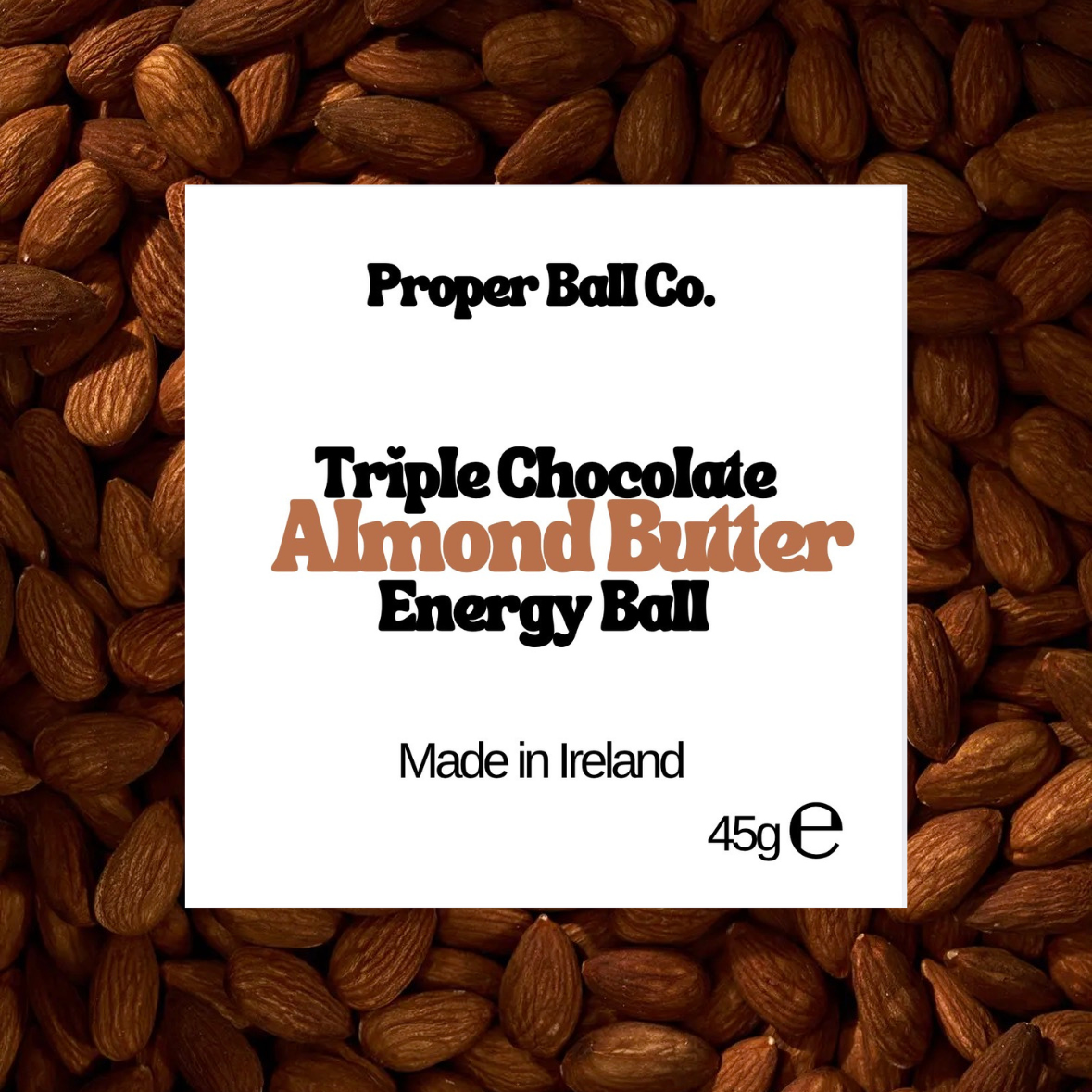 Triple Chocolate Almond Butter Energy Ball - 16x45g Box